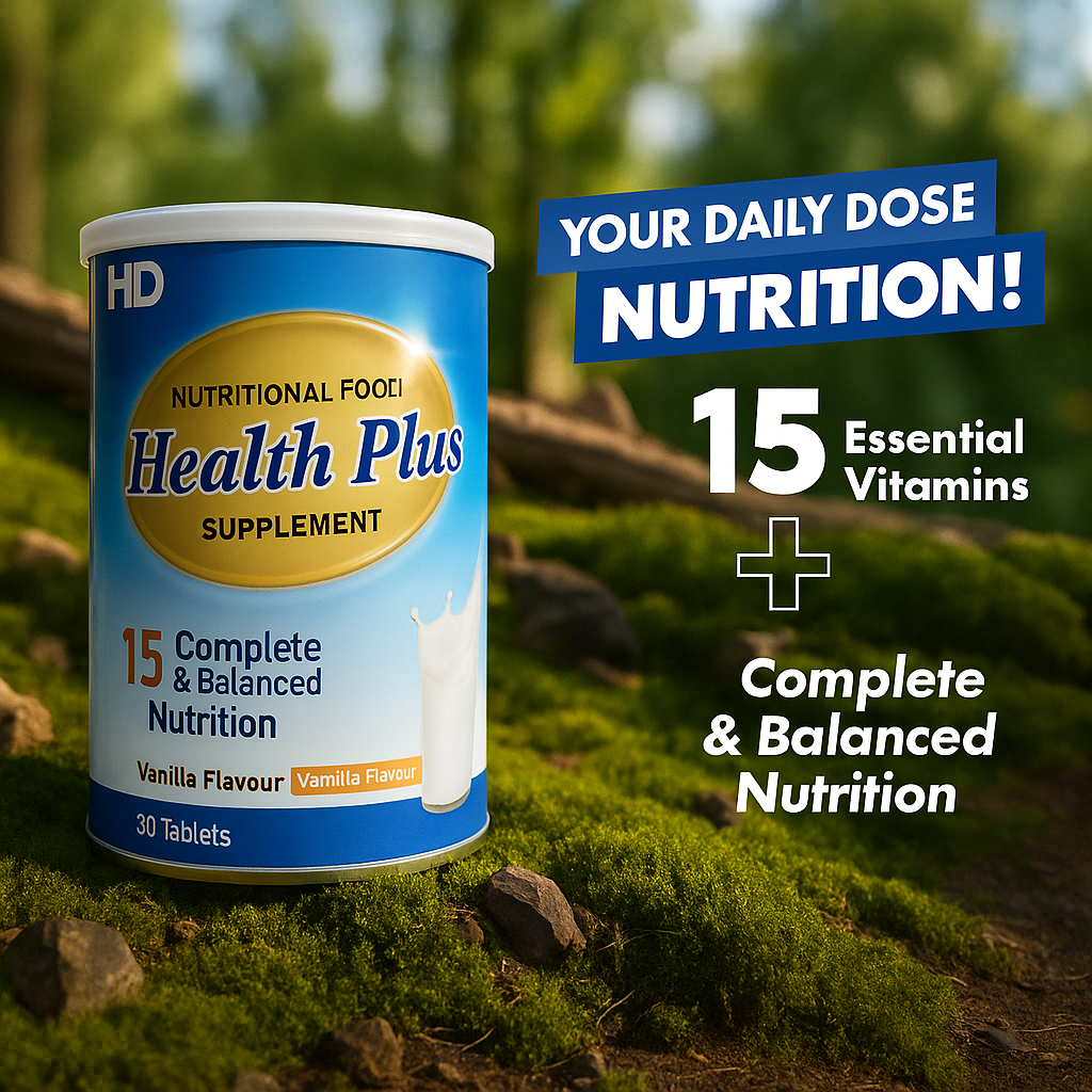 Healthplus Food Supplement 15 Essentials Vitamins